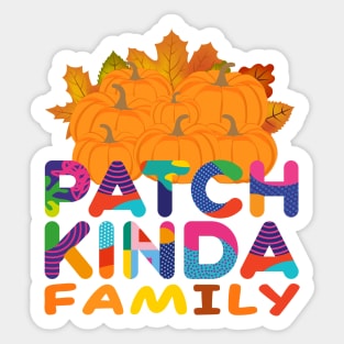 Patch Kinda Family Sticker